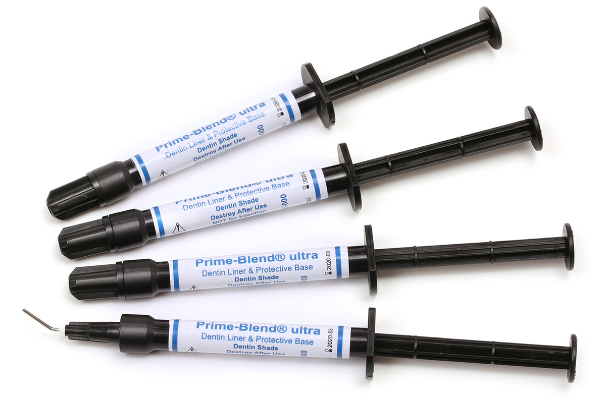Pro-Blend Ultra Oh-Ca - LC Light Cure Liner Base 4 x 2g Syringe Kit Pro-Blend Ultra Oh-Ca - LC Light Cure Liner Base 4 x 2g Syringe Kit