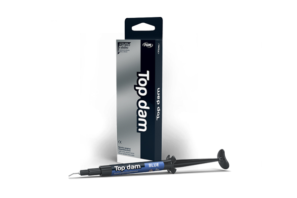 FGM Dental Top Dam Resin Gingival Dam Light Cure - Blue