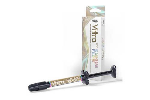 FGM Vittra APS Unique Flow Light-Cure Flowable Composite Resin 2g Syringe with Tips