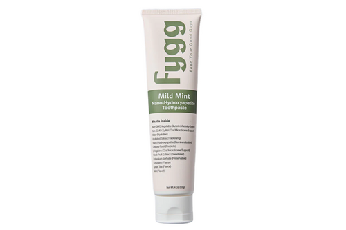 Fluoride Free Toothpaste, Nano Hydroxyapatite (Mild Mint) | Dentist Recommended - for Remineralizing, Whitening, & Sensitive Teeth - Premium Tooth Paste for Adults & Kids Oral Care (4oz)