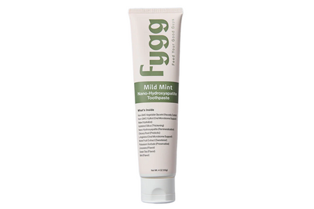 Fluoride Free Toothpaste, Nano Hydroxyapatite (Mild Mint) | Dentist Recommended - for Remineralizing, Whitening, &amp; Sensitive Teeth - Premium Tooth Paste for Adults &amp; Kids Oral Care (4oz)