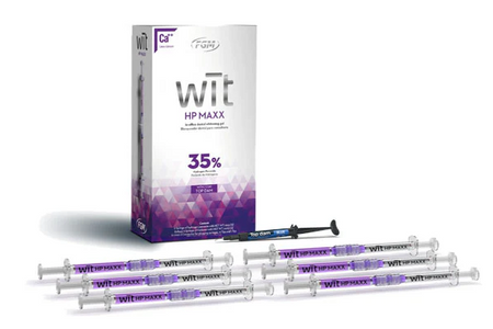 WiT HP Maxx 35% Hydrogen Peroxide In-Office Syringe-to-Syringe Whitening Kit