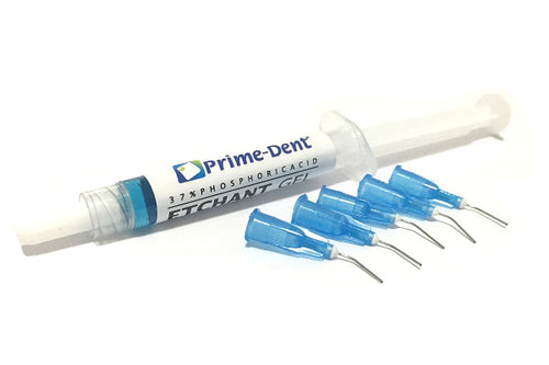 Bisco E5503EBM Etch-37 Etchant Dental Syringes – 4/Pk, 5 Gm, 37% Phosphoric Acid