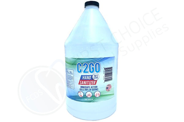 House Brand C2Go 70% Alcohol Hand Sanitizer - 1 Gallon - First Choice Dental Supplies
