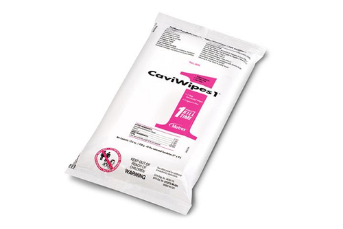 Metrex CaviWipes1 Disposable Towelettes Flat Pack, 7