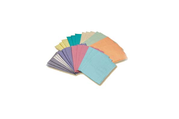 House Brand Dental Patient Bibs 13" x 18" 2-Ply Paper/1-Ply Poly, Plain - First Choice Dental Supplies