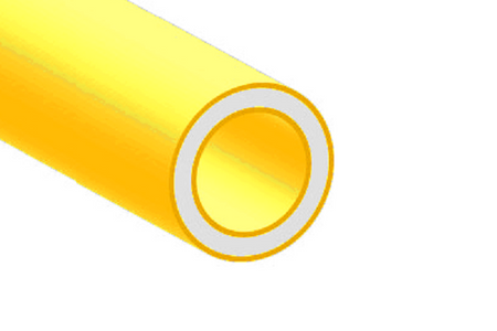 Freelin-Wade Yellow 1/4" Polyurethane Tubing
