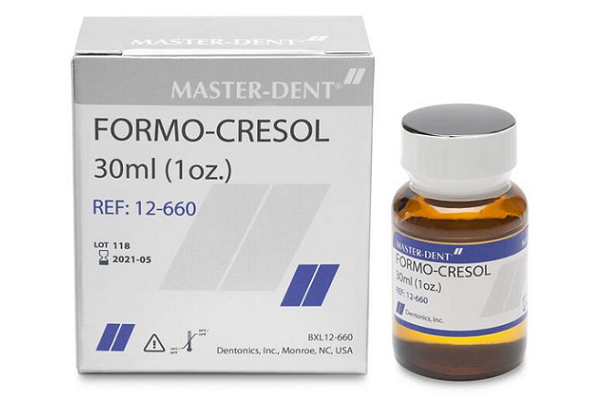 Dentonics Master-Dent Formo-Cresol 1 oz. (30 ml) Bottle 12-660 - First Choice Dental Supplies