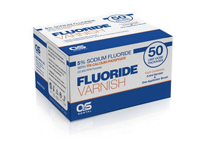 O&S Dental 5% Fluoride Varnish (50) 0.4mL Unidose Pack - First Choice Dental Supplies