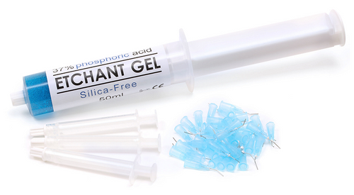 Prime-Dent 37% Dental Phospharic Dental Acid Etchant Etching Etch Gel 50 mL - Blue 008-060 - First Choice Dental Supplies