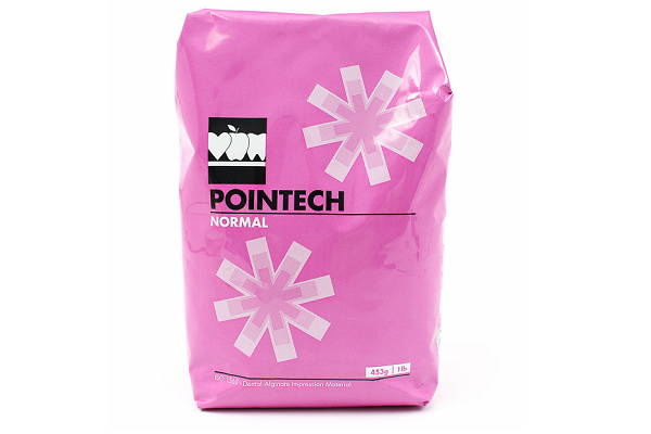 Pointech Dental Impression Alginate 1 Pound Bag - Normal Set / Mint Flavor - First Choice Dental Supplies
