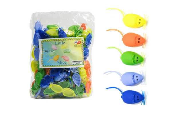 Novelty Tooth Fairy Plastic Mice 100/box | First Choice Dental Supplies
