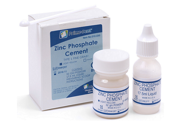 Prime-Dent Dental Zinc Phosphate Light Yellow Cement Kit 010-030 - First Choice Dental Supplies 1